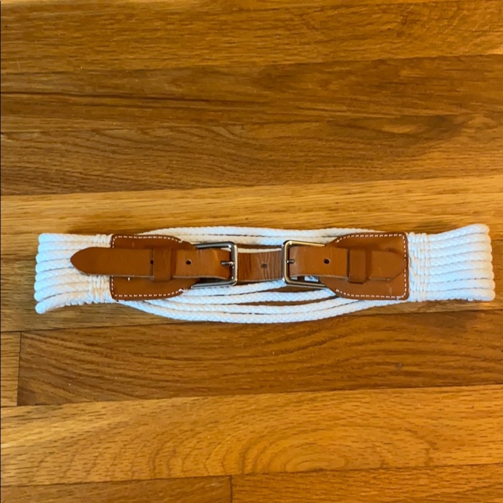 JCrew White Belt